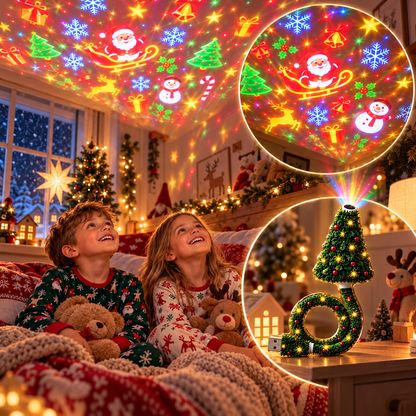 HD USB Kerstprojector – Creëer een magische kerstsfeer in een oogwenk