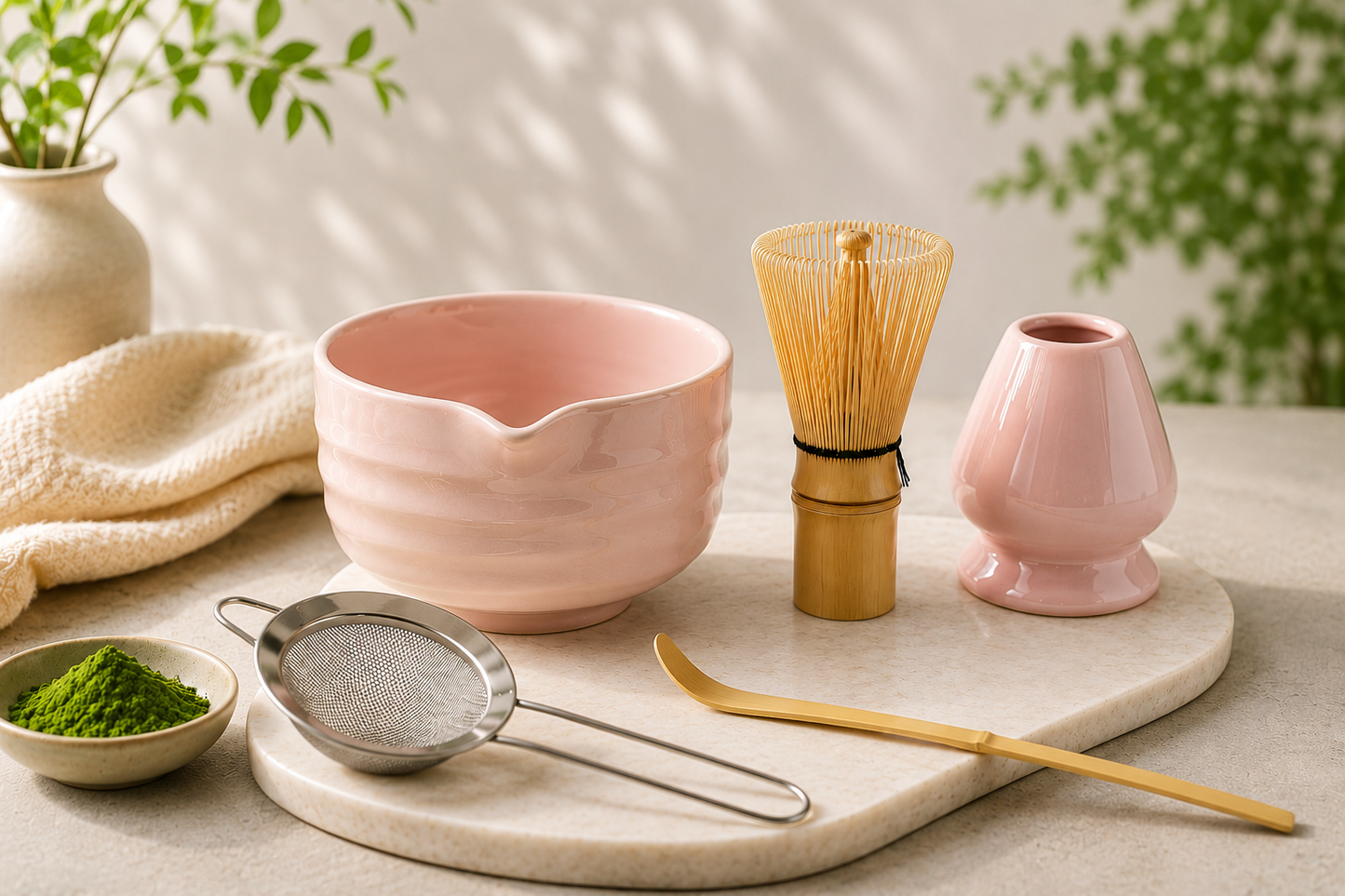 🍵Matcha Garde Set – Alles wat je nodig hebt voor die coffeeshopsfeer in huis💚