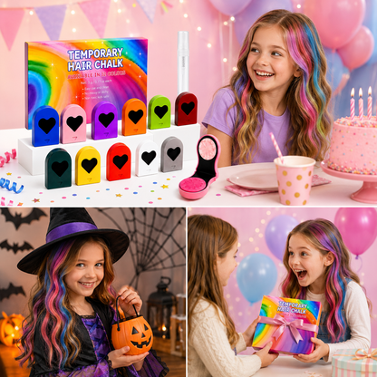 ColorPop haarkrijt – 12 uitwasbare kleuren