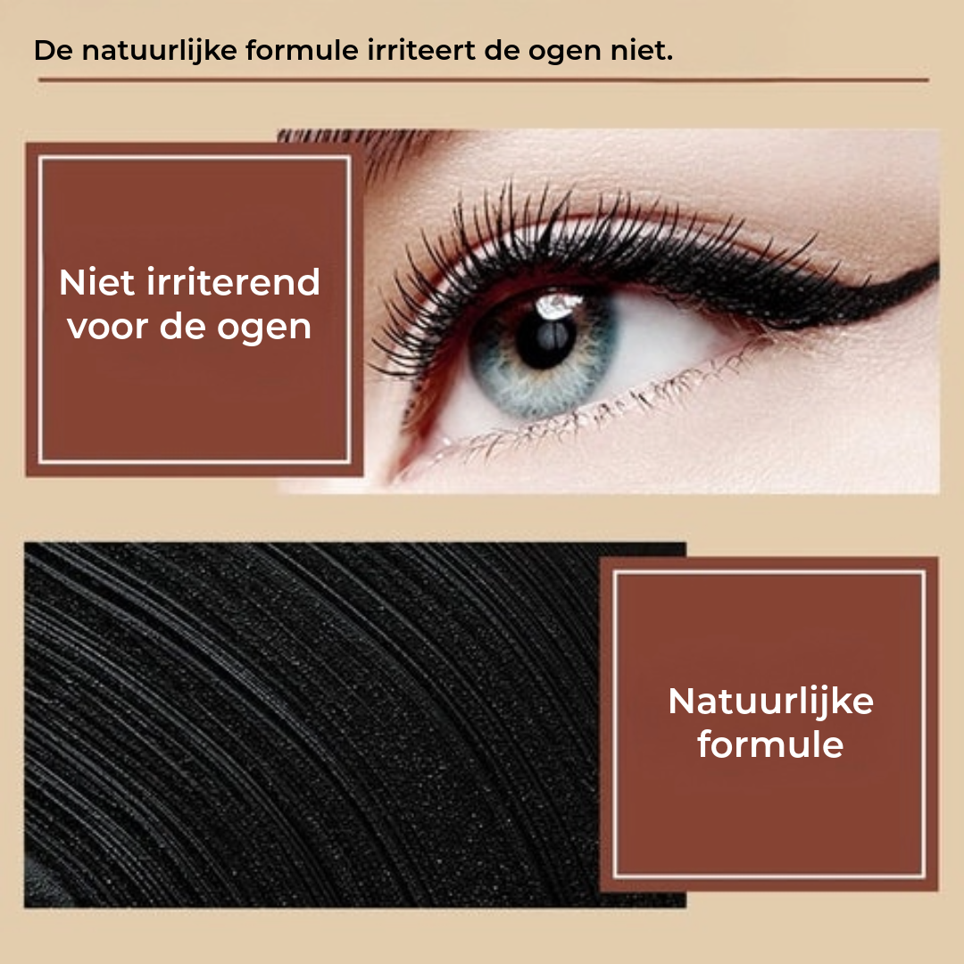 Waterproof Eyeliner - Mat Zwart & 12 Uur (Vlekvrij)