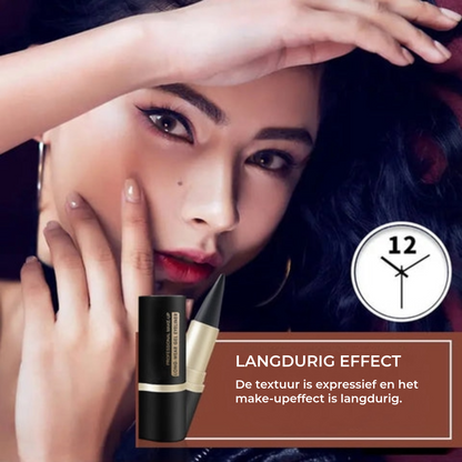 Waterproof Eyeliner - Mat Zwart & 12 Uur (Vlekvrij)