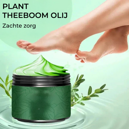 Hydraterende Voetcrème met Tea Tree Olie & Aloë Vera - Voor Droge Voeten