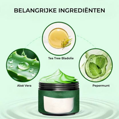 Hydraterende Voetcrème met Tea Tree Olie & Aloë Vera - Voor Droge Voeten