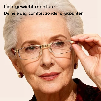Opvouwbare Leesbril & Computerbril - Blauwlichtfilter - Inklapbaar (Incl. etui)