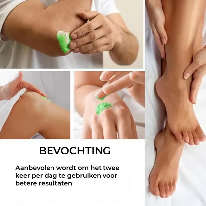 Hydraterende Voetcrème met Tea Tree Olie & Aloë Vera - Voor Droge Voeten