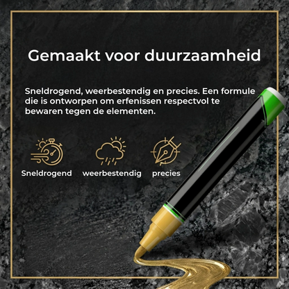 Memoria™ Luxe Gouden Herdenkingspen – Duo-set