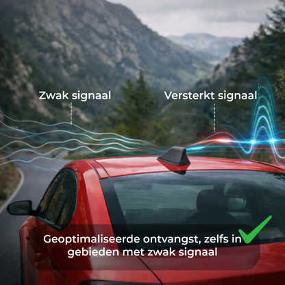 Shark Fin Auto Antenne Versterker - Verbeterde Radio-ontvangst