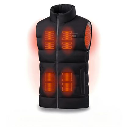 Ladattava lämmitettävä liivi (USB-liitännällä)