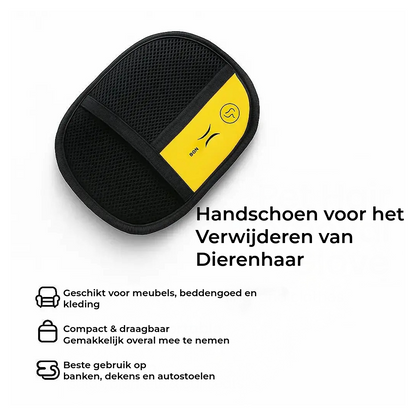 Ontharingshandschoen - Verwijdert Losse Haren
