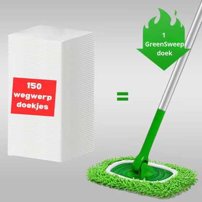 GreenSweep™ Herbruikbare mop voor Swiffers
