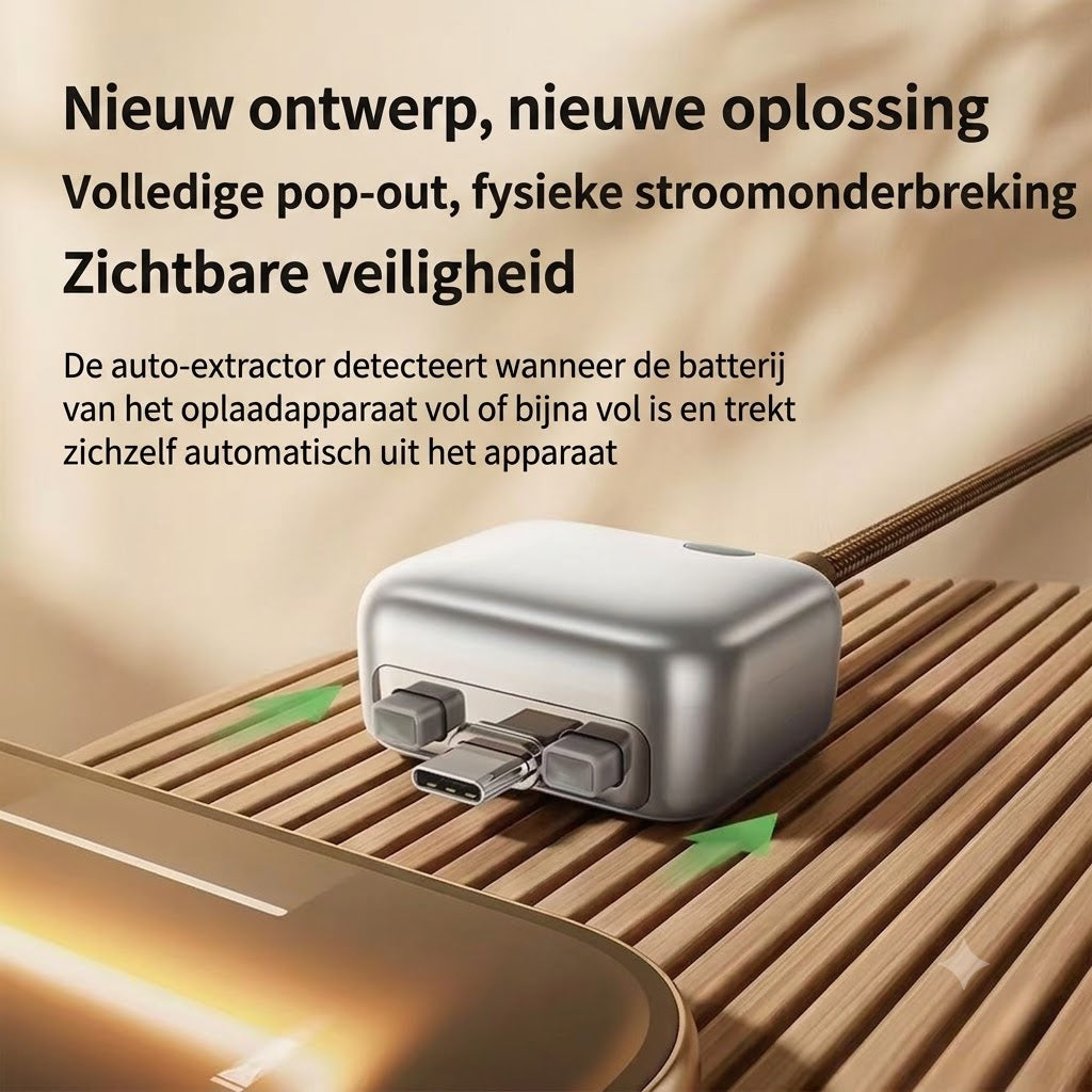 Premium 140W Snellaadapparaat met Automatische Uitschakeling