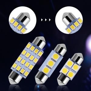 🚗💡42-Delige Auto Interieur Verlichting Set – Ultrabreed Wit Licht voor Plafondverlichting, Leeslampen en Kofferbakverlichting