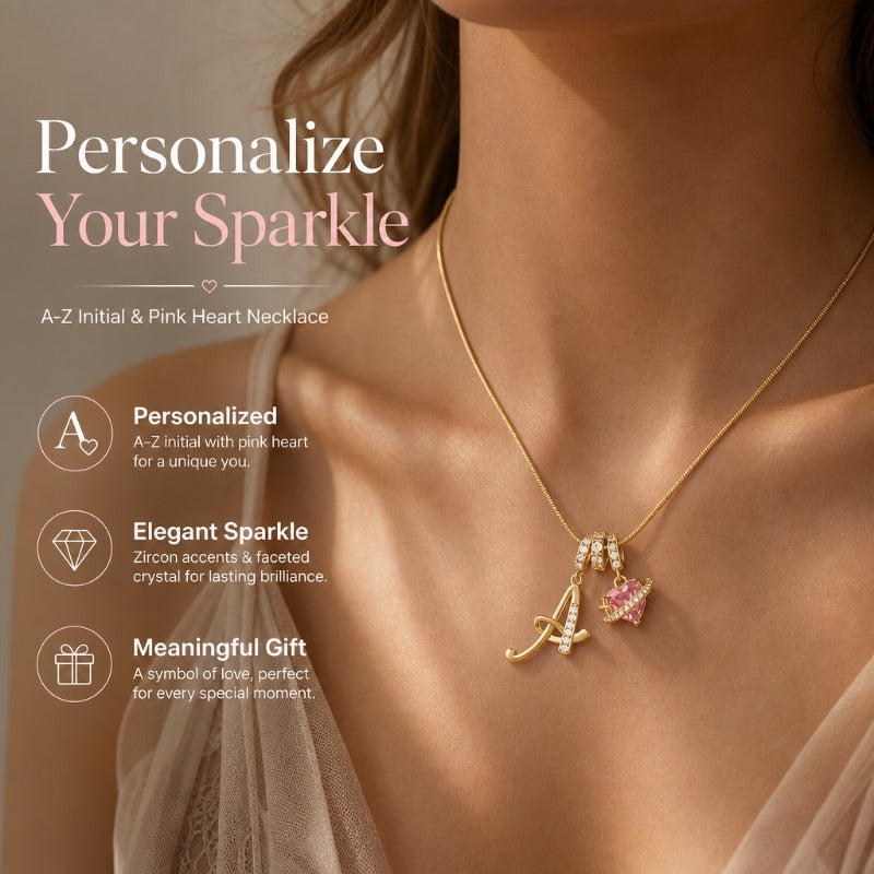 Elegante ketting met hartvormige hanger