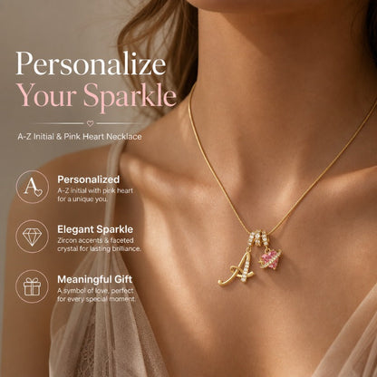 Elegante ketting met hartvormige hanger