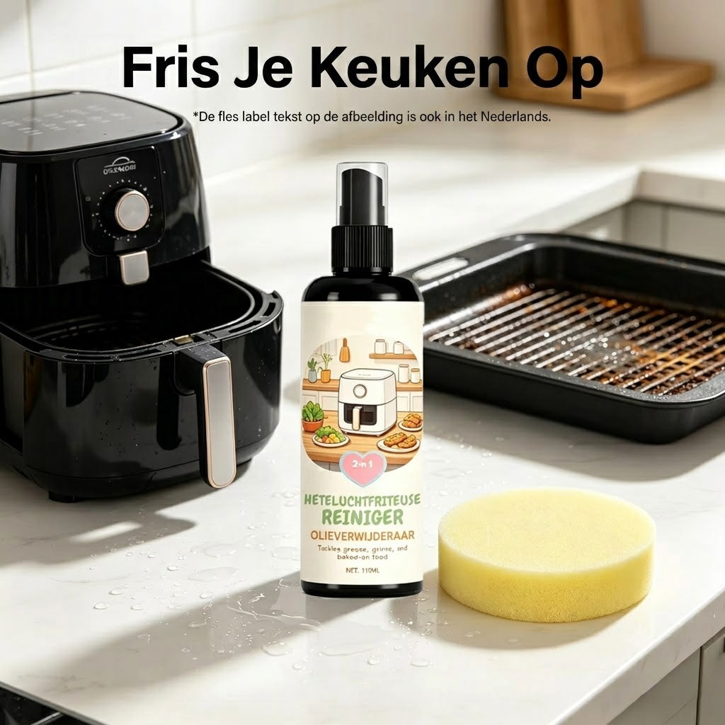 2-in-1 Airfryer Reiniger & Ontvettingsspray