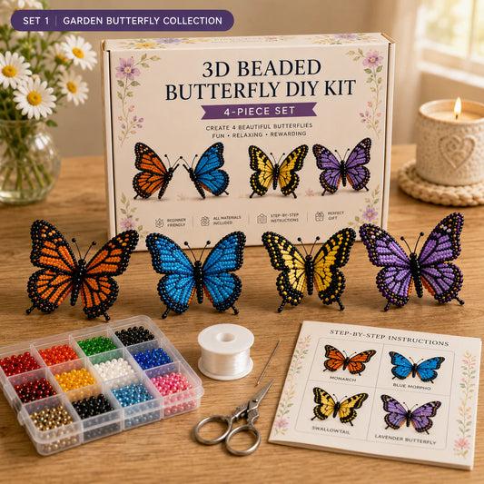 🦋Kralen en Knutselen: Vlinders