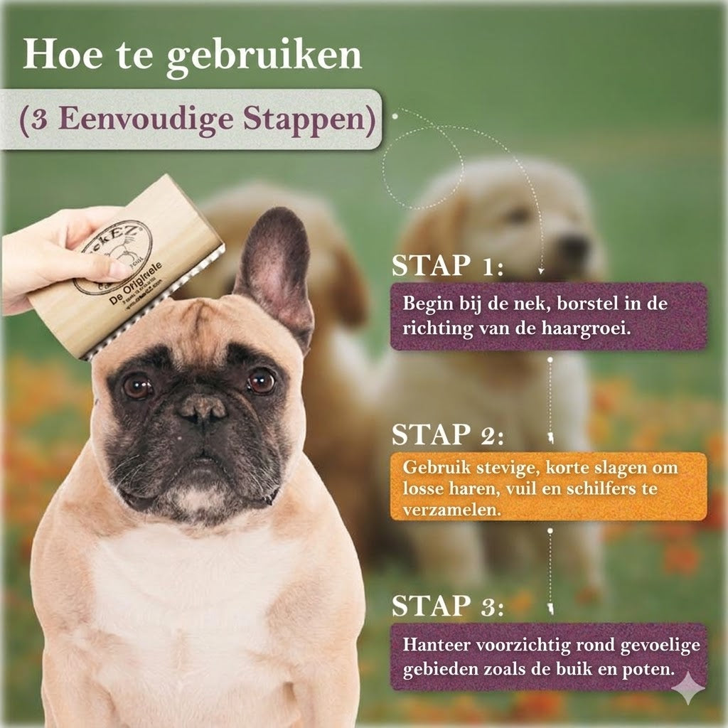 Deshedding-borstel voor Honden