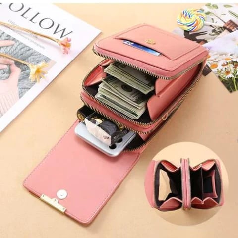 2-in-1 Portemonnee en Telefoontasje