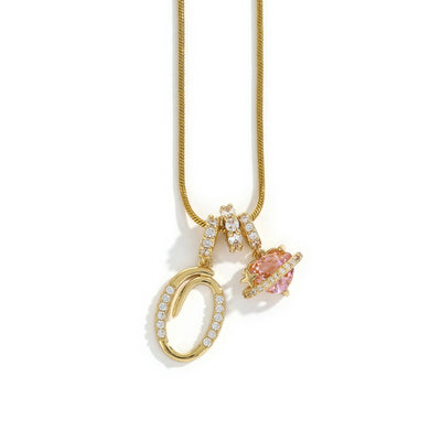 Elegante ketting met hartvormige hanger