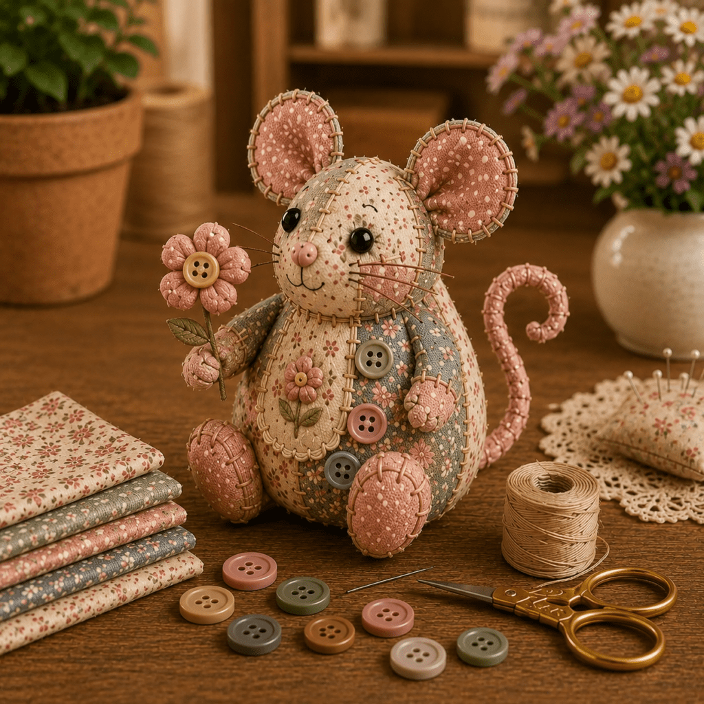 Retro Muis DIY Pakket🐭