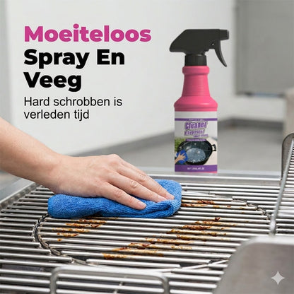 Krachtige BBQ Reiniger Spray – Snelle Vetoplosser voor Grill en Barbecue