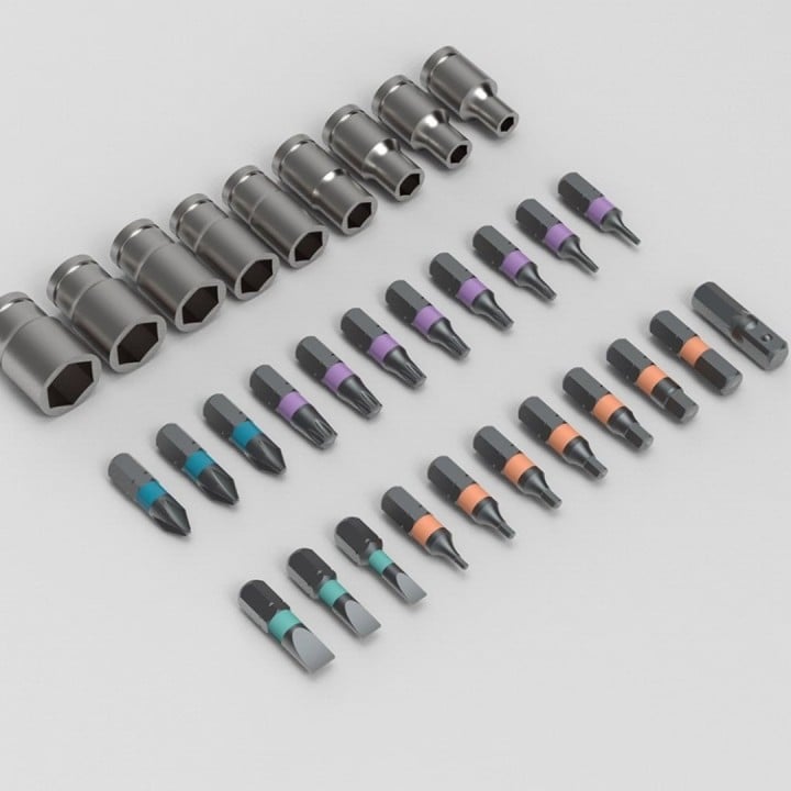 24-in-1 Compacte Schroevendraaierset