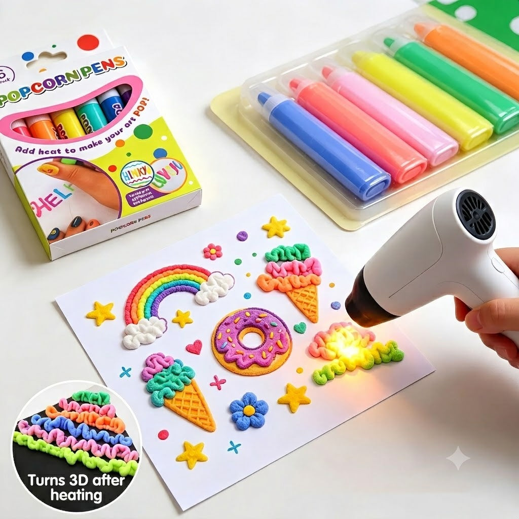 3D-tekenpen voor kinderen – Verander je tekeningen in echte 3D-figuren!