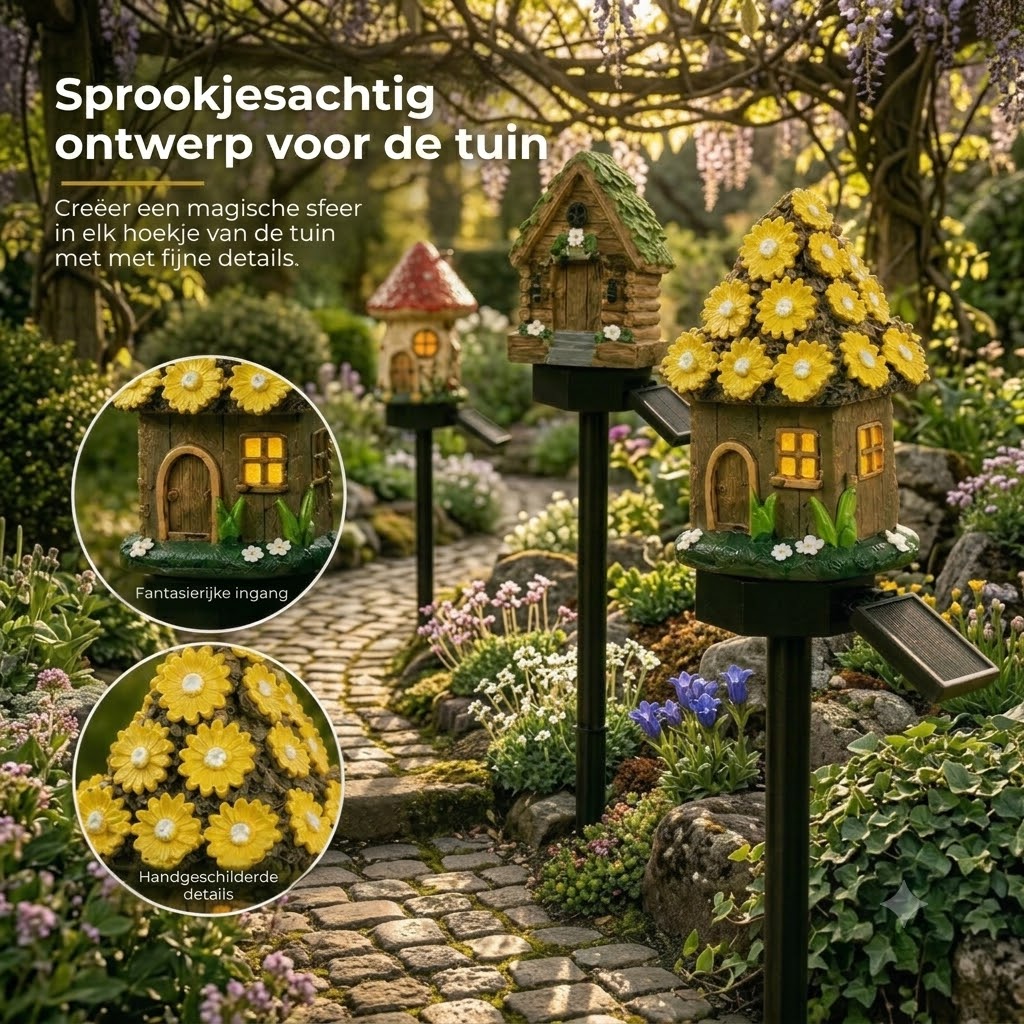 🍄💡FairyLight™ | Solarlampen – Verander je tuin in een sprookjeswereld