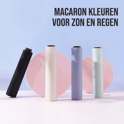 Ultralichte Carbon Paraplu – UV-bescherming (Zwarte Coating) voor Zon en Regen☂️