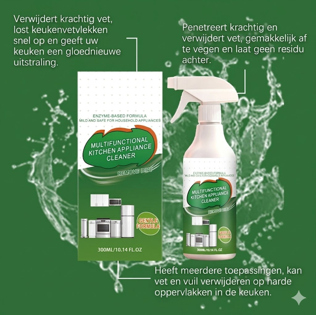 Multifunctionele Enzymatische Schuimreiniger – Krachtige Vlekkenverwijderaar