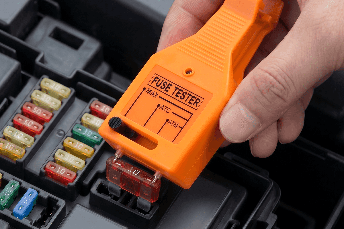 2-in-1 autozekeringstester en -trekker – snelle controle, eenvoudige vervanging
