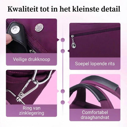 Stijlvolle crossbodytas met grote capaciteit