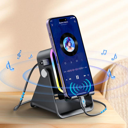 Draadloze Inductie Speaker & Telefoonhouder