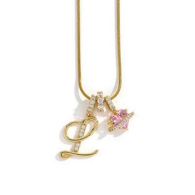Elegante ketting met hartvormige hanger