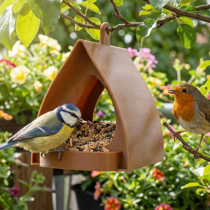 Hangende vogelvoederbak – Grote capaciteit, ideaal voor tuinen en balkons