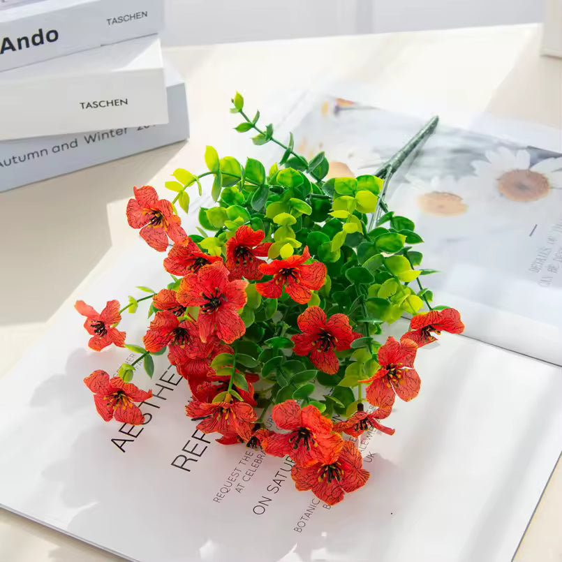 UV-Bestendige Kunstbloem - 4 Stuks
