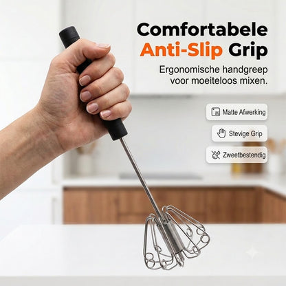Handige Keukenhulp: Garde van RVS met Antislip Handvat