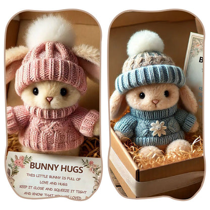 Handgemaakte Mini Konijnen Knuffeltjes - Leuk Paascadeau & Decoratie