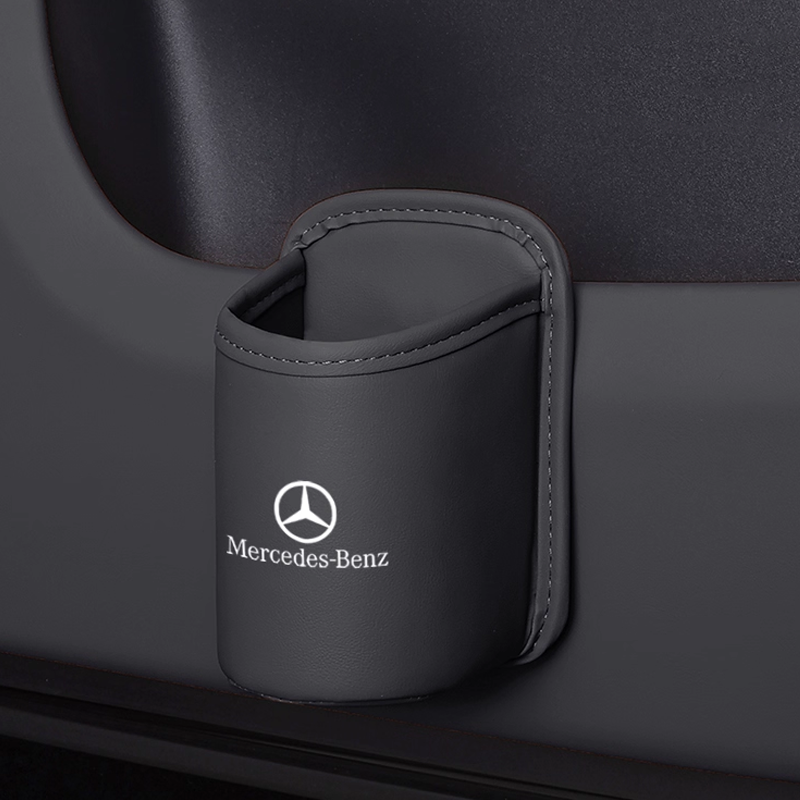 Leren Coffee to Go Houder - Draagbare Bekerhouder met Clip