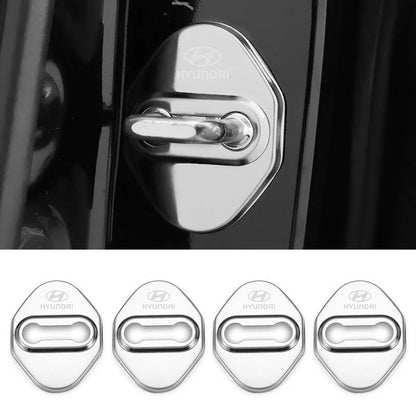 Beschermpad voor autodeurslot | 4-delige set.