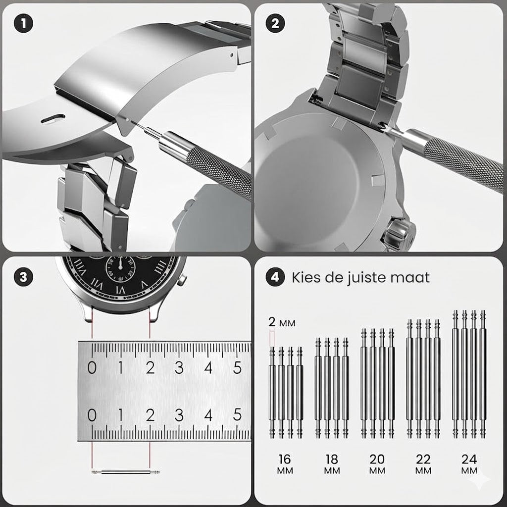 Professionele Horloge Reparatie Set