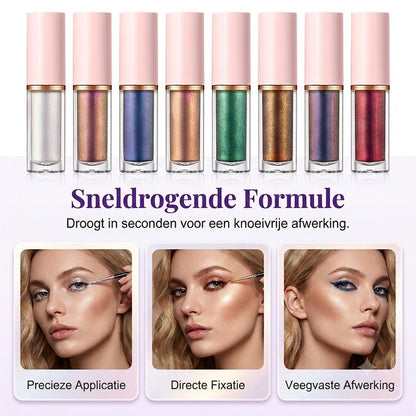 ✨ 8-Delige Glitter Vloeibare Eyeliner Set