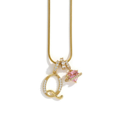 Elegante ketting met hartvormige hanger