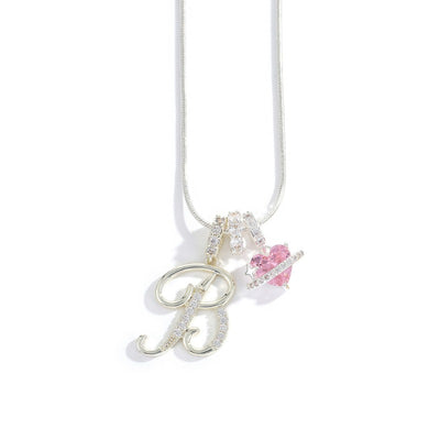 Elegante ketting met hartvormige hanger