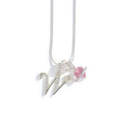Elegante ketting met hartvormige hanger
