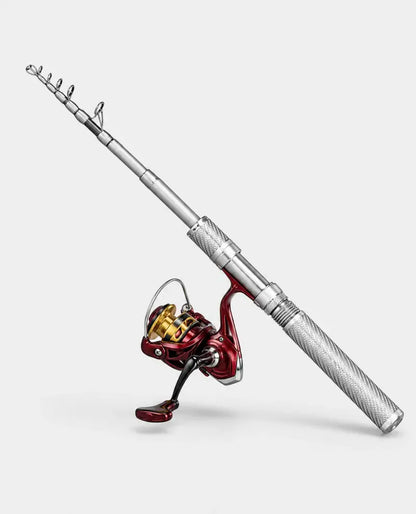 Koolstofvezel Pocket Hengel: Telescopische Vishengel