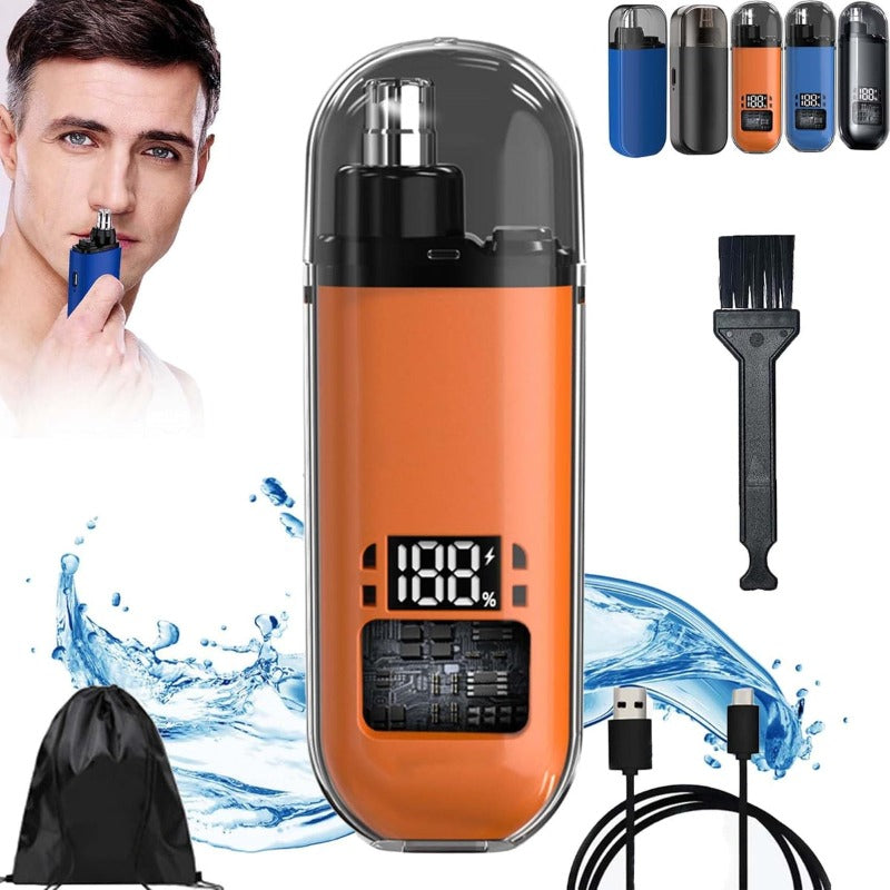 Neushaartrimmer & Oorhaartrimmer - USB-C Oplaadbaar (Waterdicht & Pijnloos).