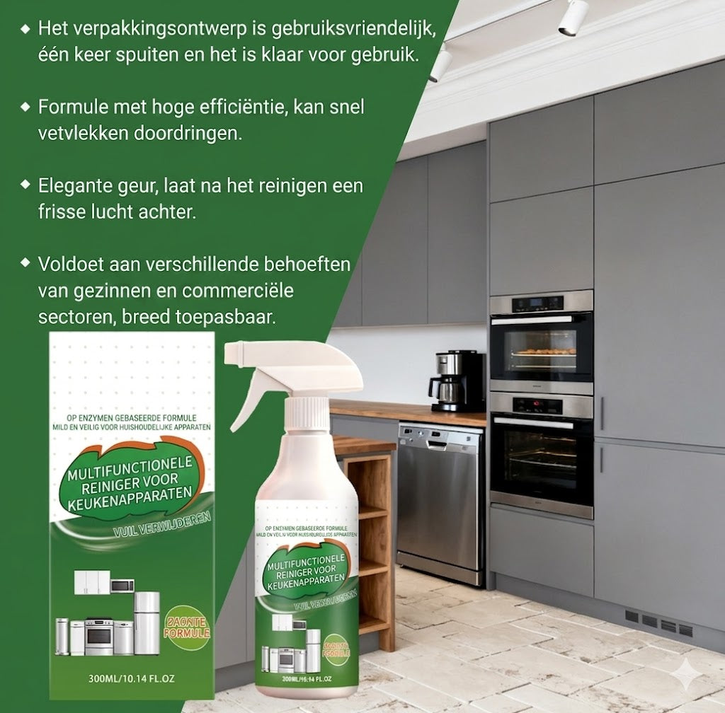 Multifunctionele Enzymatische Schuimreiniger – Krachtige Vlekkenverwijderaar