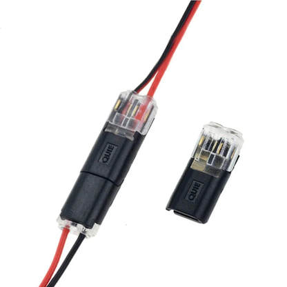 [20 Stuks] Snelle Draadconnectors met Vergrendeling - 2-Polige Stekker Verbinding