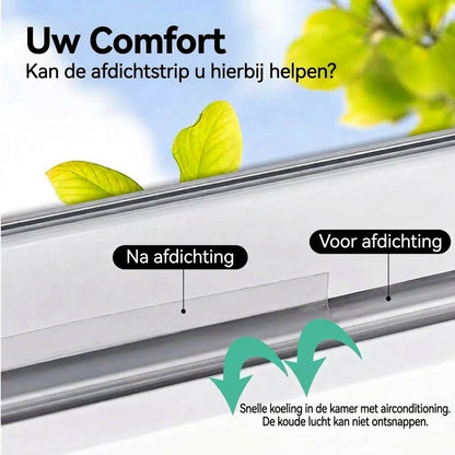 5 m afdichtingsstrip voor deuren – Effectieve bescherming tegen stof, insecten en lawaai